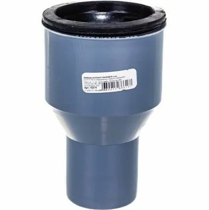 Фото №0 Переход с чугуна на пласт. 50/75 + манжета