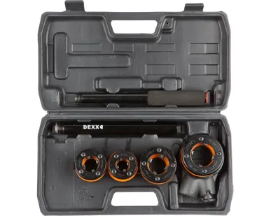 фото Набор клуппов для нарезки резьбы на трубах Dexx 28280-Н4