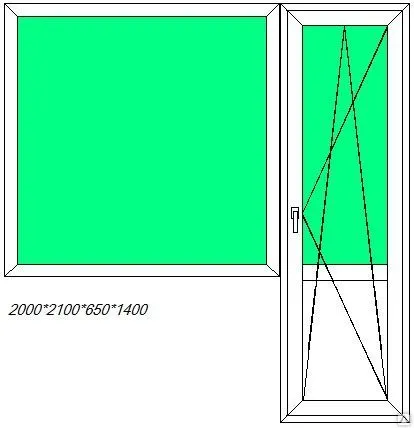 Фото №0 Балконный блок ПВХ