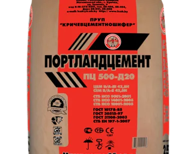 фото Цемент 500 Д20 25кг
