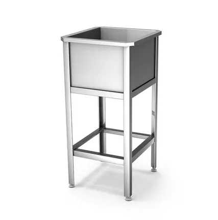 Фото №0 Ванна моечная H-ESSEN односекционная Вм 1/6 оцинкованная сталь