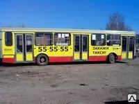 фото Размещение рекламы на общественном транспорте