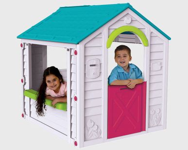 фото Пластиковый домик Holyday playhouse