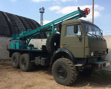 фото Буровая установка УРБ 2А2 на шасси Камаз 5350