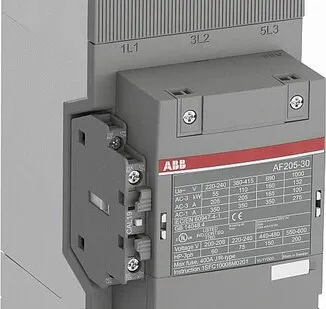 фото AF190-30-11-13 Контактор 3-х полюсный 190A с катушкой управления 100-250В AC/DC ABB, 1SFL487002R1311