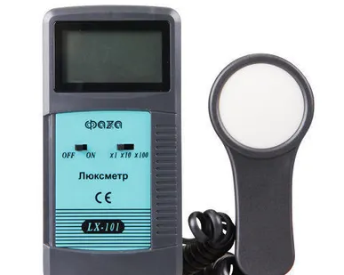 фото Люксметр Фaza LX101 (1-50000Лк, 6F22) (26)