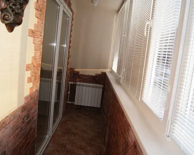 фото Внутренняя отделка лоджии/балкона с утеплением в доме