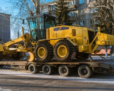 фото Перевозка грейдера