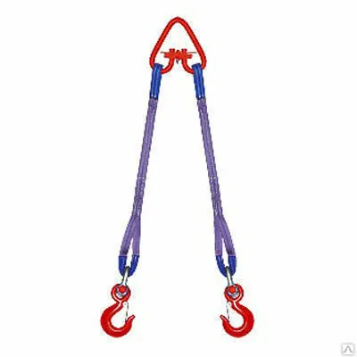 Фото №0 Строп текстильный двухветвевой 2СТ 1 т 6 м