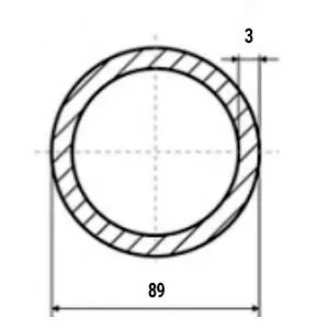 фото Труба электросварная 89х3.0