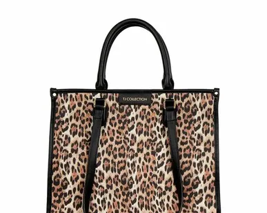 фото Текстильная сумка Таормина Медиум с органайзером внутри TJ COLLECTION YB 5378025 LEO