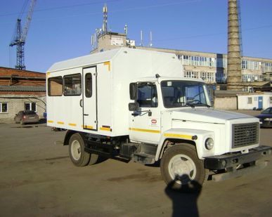 фото Вахтовый автобус ГАЗ 3309