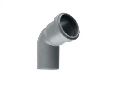 фото Отвод 50 (67°) для внутренней канализации HTB Ostendorf