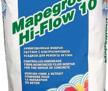 фото Сухая смесь наливного пола ремонтная Mapegrout Hi-Flow10