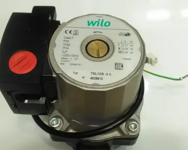 фото Насос циркуляционный для газовых котлов Bosch WBN6000/2000/Buderus U072, 12-28кВт (Wilo TSL 12/5 - 3C) с гидрогруппой