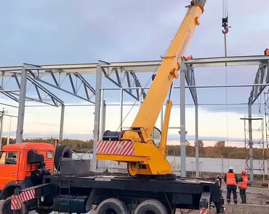 фото Аренда автокрана Ивановец 4320 вездеход - стрела 21 м, 25 тонн