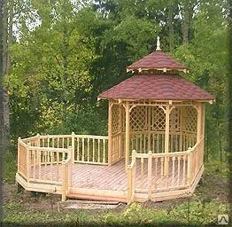 Фото №0 Беседки деревянные