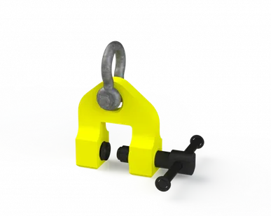 фото Захват струбцинный вертикальный ZSV (г/п 1,5 т, лист 0-35мм)