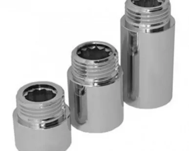 фото Удлинитель латунь хром Ду 15 ВР/НР Faro L=40мм 5774 STC