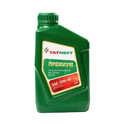 Фото №0 Масло моторное полусинтетическое Татнефть Премиум 10W-40 1 л 10W-40