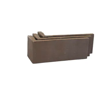 фото Клинкерная плитка угловая TERRAMATIC Plato Brown АА, 185*71*70*14 мм