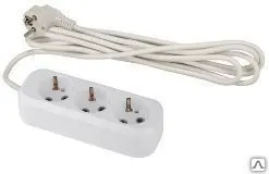 фото Удлинитель ЭРА с зеземлением, 3x0.75мм2, 3гн, 5м