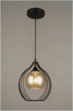 Фото №0 Подвесной светильник 4442/1H BK Сфера света