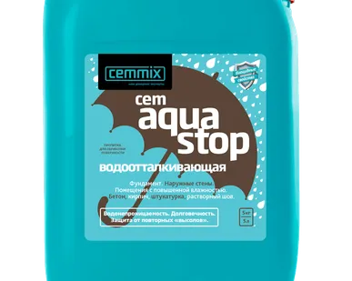 фото Водоотталкивающая пропитка CemAguaStop 5л