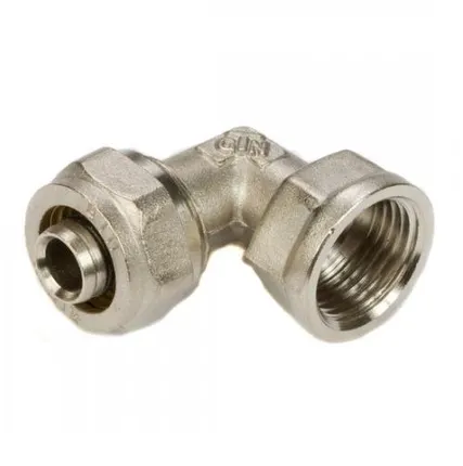 Фото №0 Угол для металлополимерных труб обжим 32*1 ВР