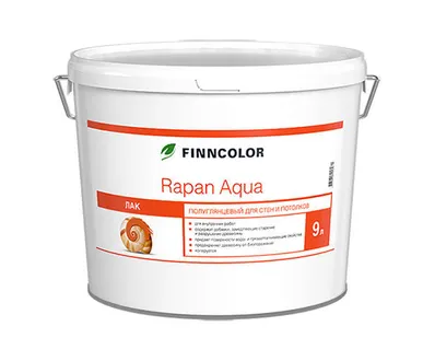 фото Панельный лак Rapan aqua (Рапан Аква)