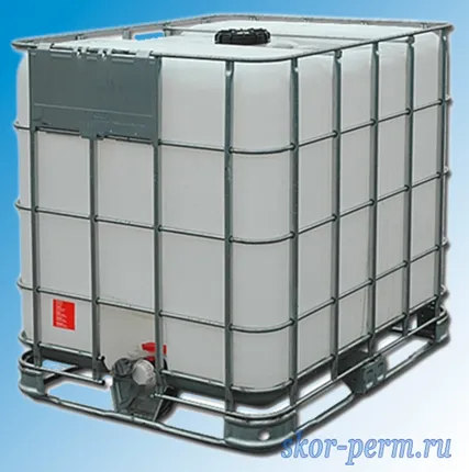 Фото №0 Еврокуб 1000 л б/у металлический поддон
