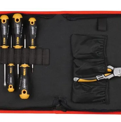 Фото №0 Набор отверток Ergonic SL PH PZ с пассатижами 180мм в сумке Felo 40096604