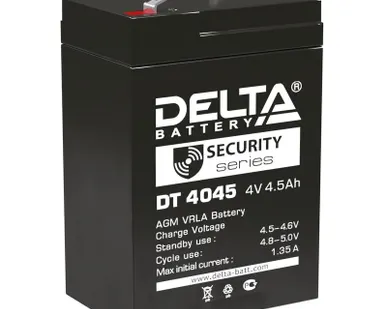 фото Аккумулятор для прожекторов 4В 4.5А.ч Delta DT 4045