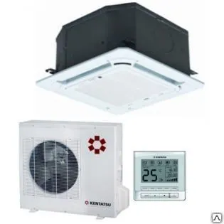 Фото №0 Кондиционер кассетный 4хпоточный Kentatsu KSVQ53HFAN1/KSUN53HFAN1/KPU65-B