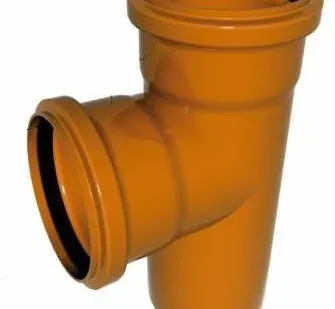 фото Тройник для наружной канализации 110/110/90