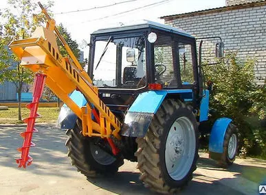 фото Ямобур ДЭМ-112 (НБУ-1300) навесной на МТЗ