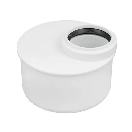 Фото №0 Переход эксцентрический бесшумный ПП 110x50 короткий Политэк