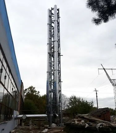 Фото №0 Дымовые трубы для ГПУ