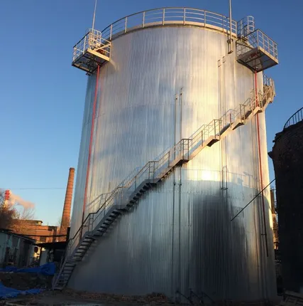 Фото №0 Изготовление резервуара вертикального стального РВС-2000м3