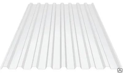 Фото №0 Поликарбонатный профилированный лист МП-20х1100 дымчатый м2