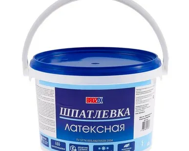 фото Шпатлевка латексная 5кг Брозэкс