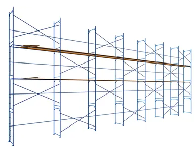 фото Леса рамные строительные ЛРС-40 8х21м (2 яруса)
