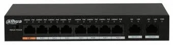 фото Коммутатор DH-PFS3010-8ET-96 8х100Мбит 8PoE неуправляемый Dahua 1084912