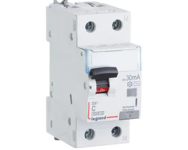 фото Выключатель автоматический дифференциального тока 2п (1P+N) C 32А 30мА тип AC 6кА DX3 2мод. Leg 411005