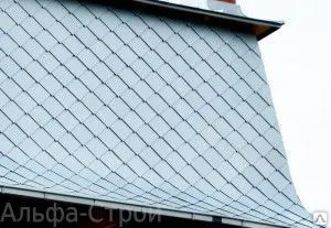 фото Черепица кровельная "чешуя"