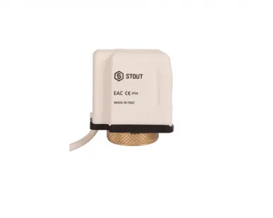 фото Электротермический компактный сервопривод, нормально закрытый, 230В