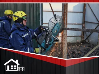 фото Демонтаж забора