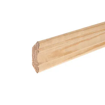 Фото №0 Плинтус 2.2 м, 40 мм, сращенный, бессучковый, классический