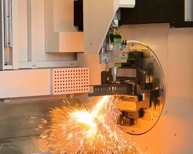 фото Лазерная резка труб (лазерный труборез)