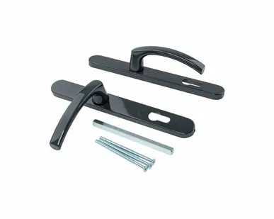 фото Гарнитур нажимной FKS подпруж. со сплошной накладкой 30/92 с закрытыми винтами RAL7016